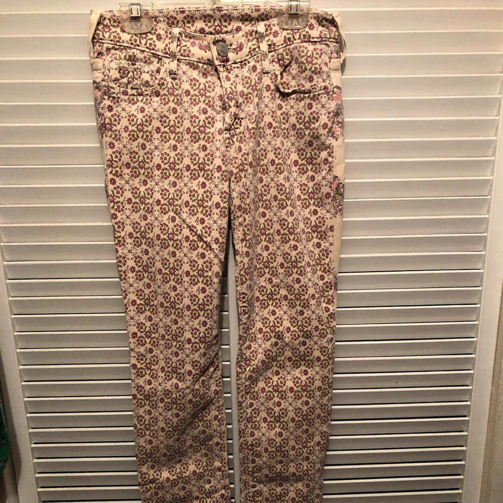 True Religion - Floral Jeans
